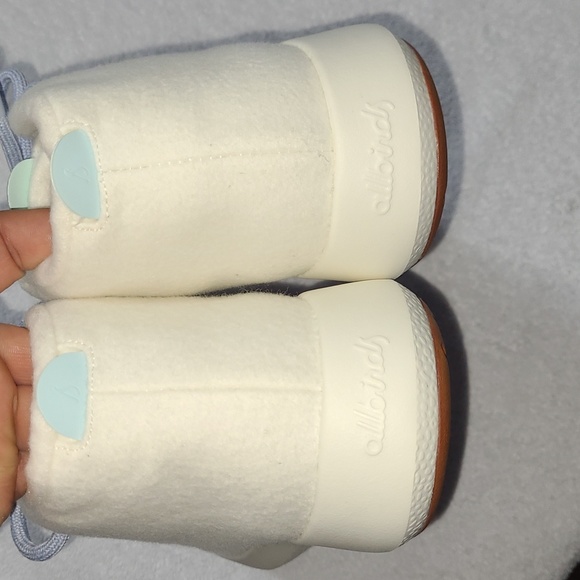 Allbirds Limited Edition Frost White Runner-Up Mizzle High Top Size 10 Women's - Picture 6 of 10